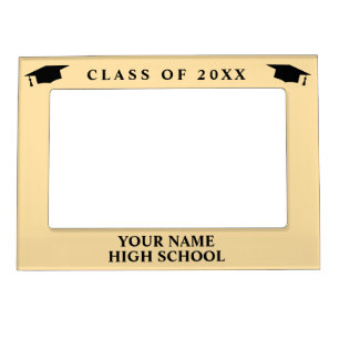 High School Class Graduation Photo Custom Magnetic Frame