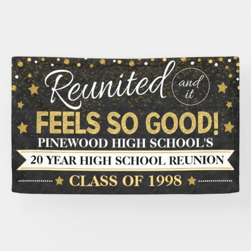 High School Class Reunion Banner