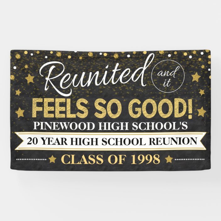 High School Class Reunion Banner | Zazzle.com