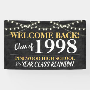 High School Class Reunion Banner