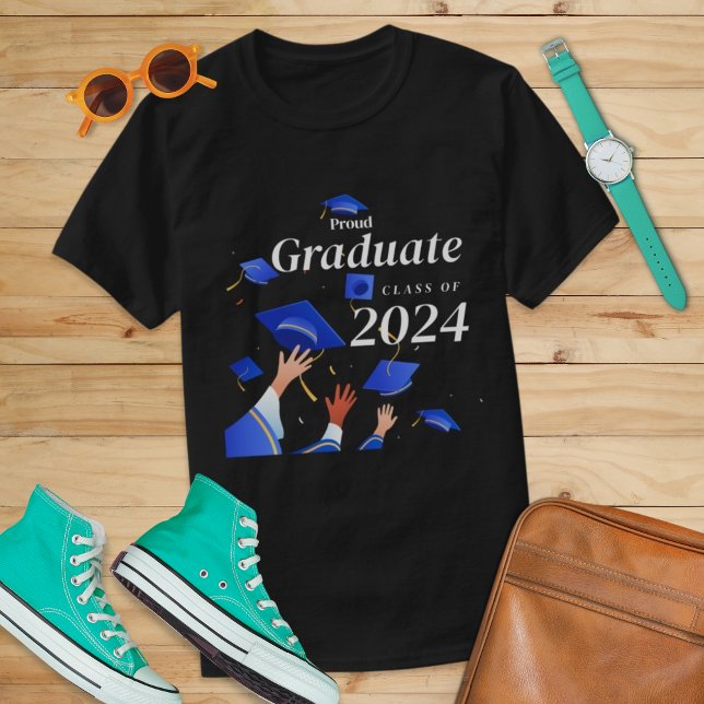 High School Collage University Custom Graduation T-Shirt (Creator Uploaded)