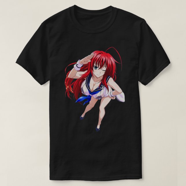 High School DxD Rias Gremory T-Shirt (Design Front)
