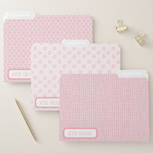 High School File Folders