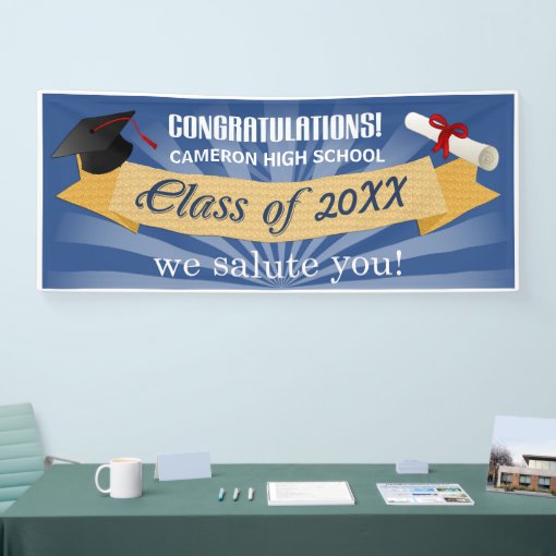 High School Grad Class Banner | Zazzle