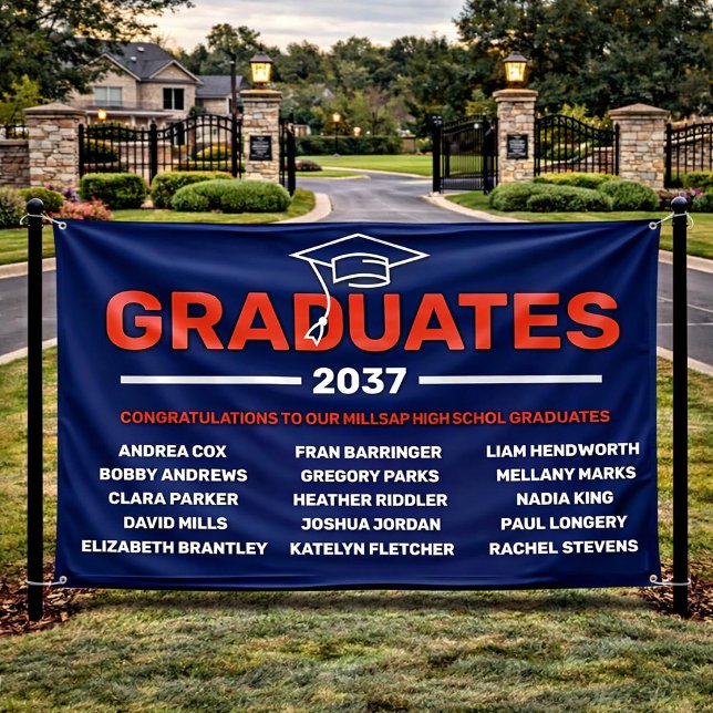High School Graduates Banner for Neighborhood (Creator Uploaded)