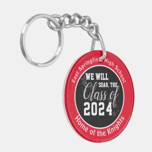High School Graduating Class 2024 Keychain