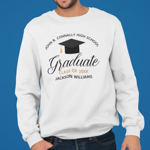 High School Graduation 2024 Custom Graduate Sweatshirt