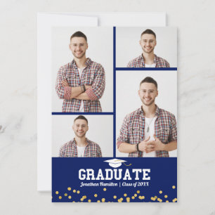 High School Graduation Announcement 4 Photo