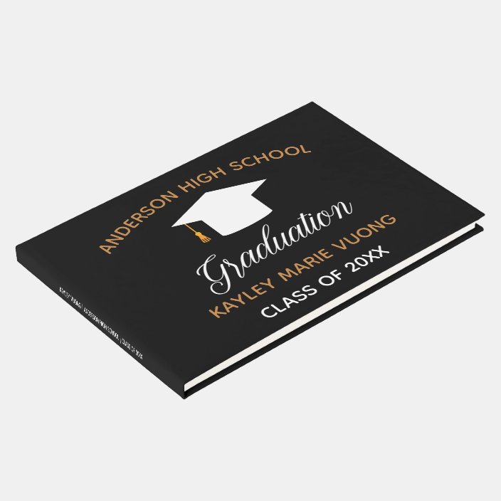 graduation autograph cat