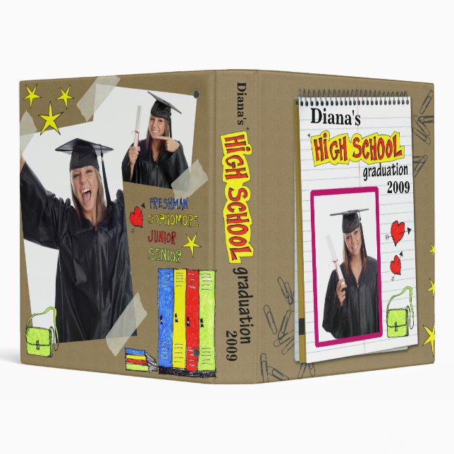 High School Graduation Binder (Background)