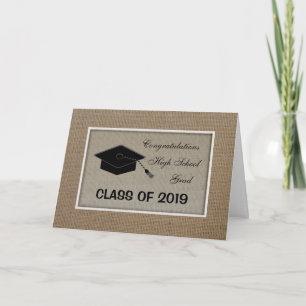 High School Graduation Card