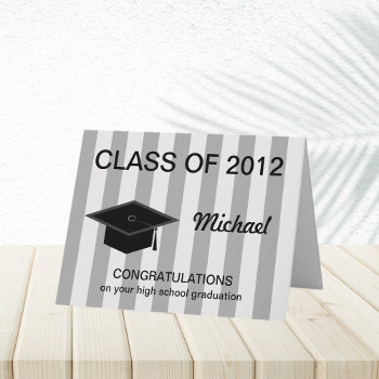 High School Graduation Card -- Congratulations by KathyHenis at Zazzle
