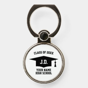 High School graduation Class custom Phone Ring Stand