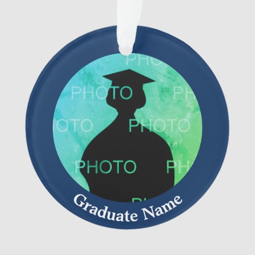 High School graduation Class of 2020 custom photo Ornament