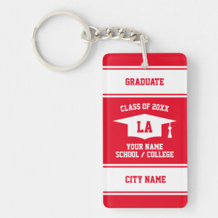 High School graduation Class of 2025 senior grad Keychain