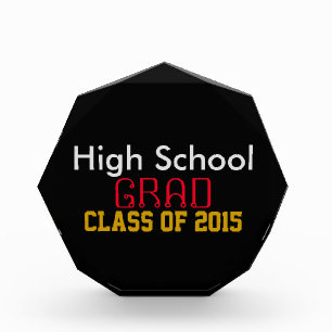 High School Graduation Class of Acrylic Award