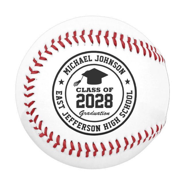 High School Graduation College Grad Class Of Baseball (Front Left)