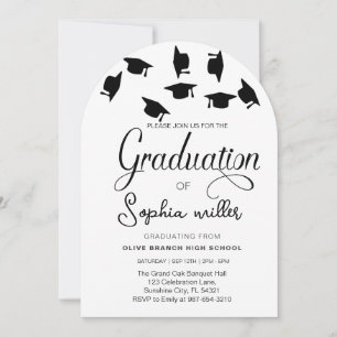 high School Graduation, Graduation Party Invitation