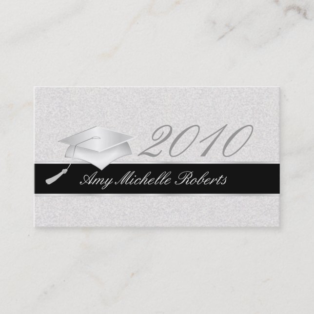 High School Graduation Name Cards - 2010 (Front)