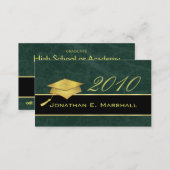 High School Graduation Name Cards - 2010 (Front/Back)