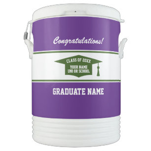 High School Graduation party 2024 class 10 gallon Beverage Cooler