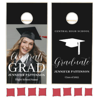High School Graduation Party Cornhole Set