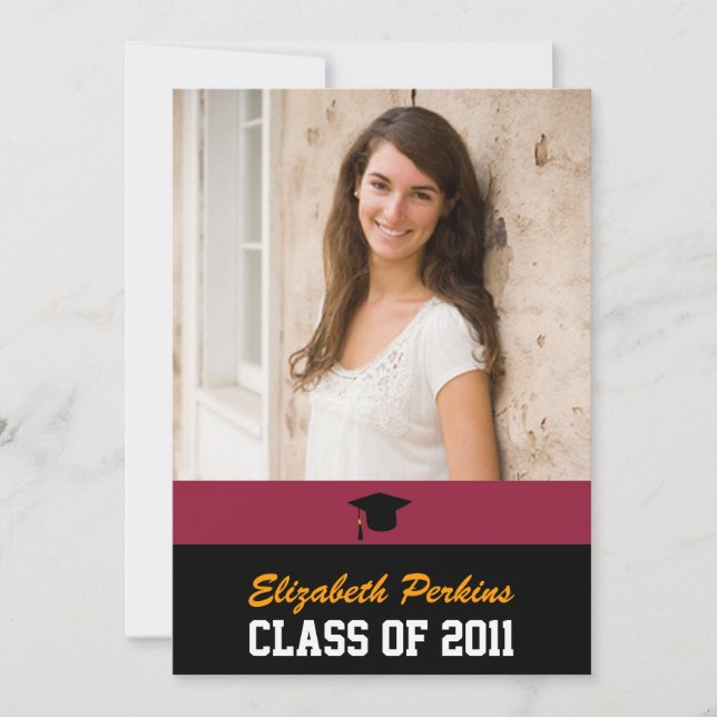 High school graduation party invitation (Front)