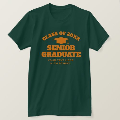 High school graduation t shirt for senior grads
