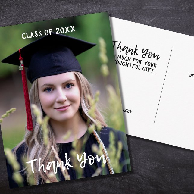 High School Graduation Thank You Postcards (Creator Uploaded)