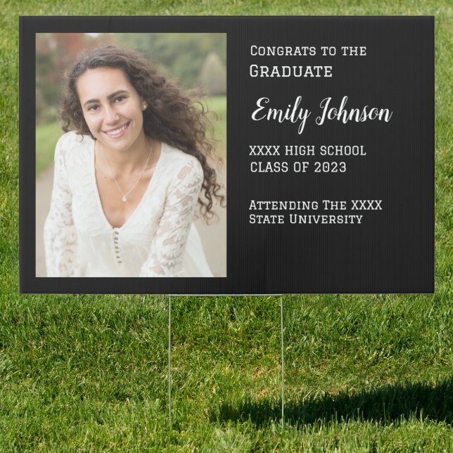High School Graduation Yard Sign (Insitu)