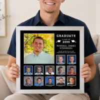 High School K-12 Photo Collage Custom Colors