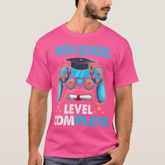 High School Level Complete Graduation 2022 (4)  T-Shirt