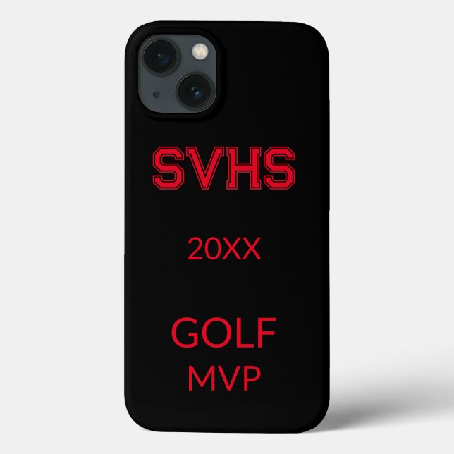 High School MVP iPhone Case (Back)