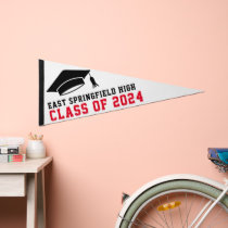 High School Pennants for Graduation