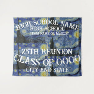 High School Reunion 2024 Birthday Vacation Tapestry
