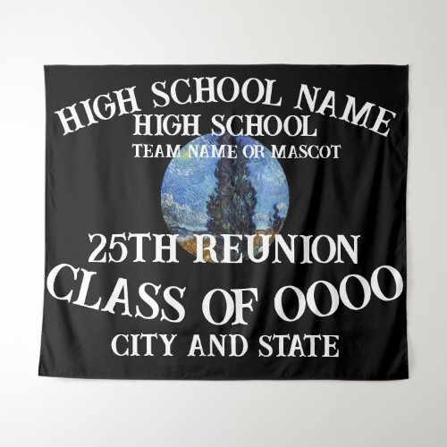 High School Reunion 2024 Birthday Vacation Tapestry