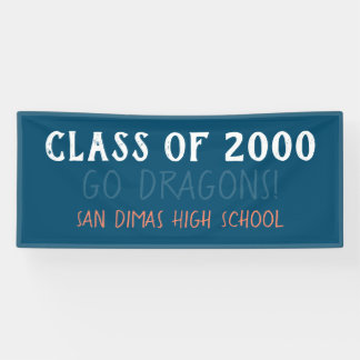 High School Reunion or Graduation casual banner