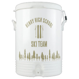 High School Ski Team Beverage Cooler