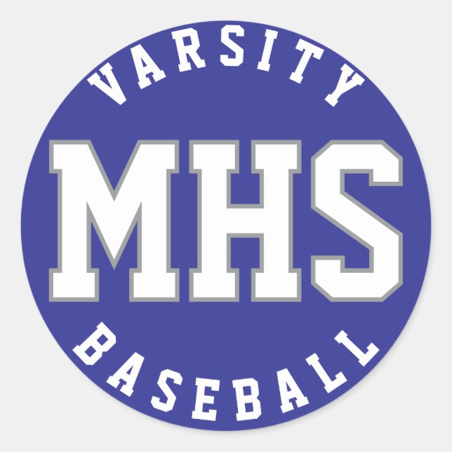 HIGH SCHOOL TEAM STICKER (Front)