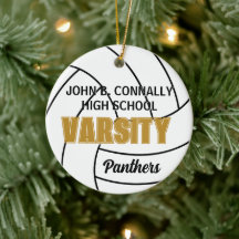 High School Varsity Volleyball Photo Christmas