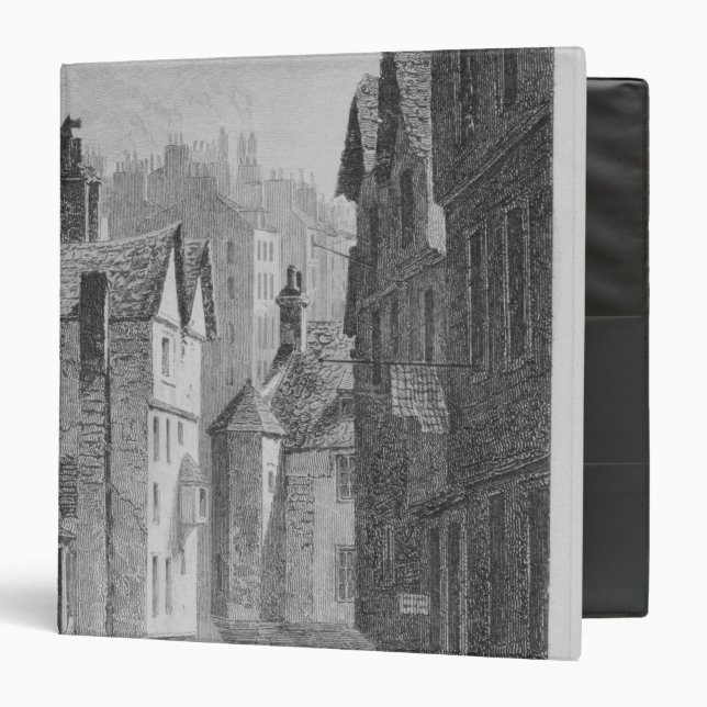 High School, Wynd, Edinburgh engraved by Binder (Front/Inside)