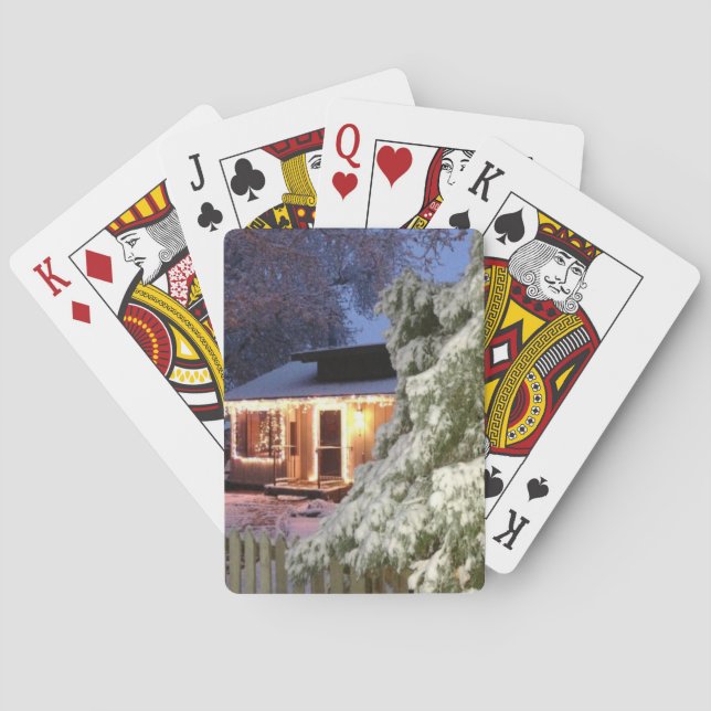 High Sierra Holiday Poker Cards (Back)