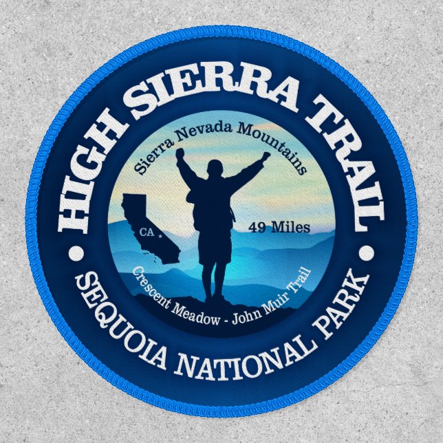 High Sierra Trail Patch (Front)