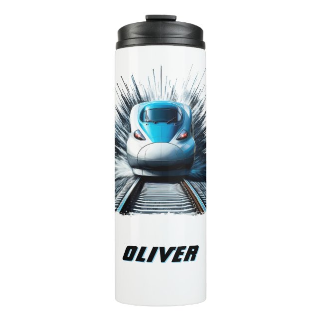 High Speed Bullet Train Thermal Tumbler (Front)