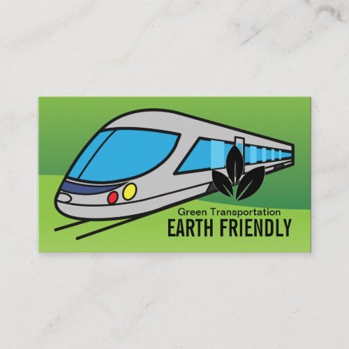 High Speed Train Business Card