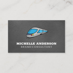 High Speed Train Business Card