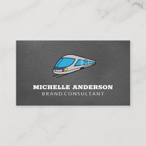 High Speed Train Business Card