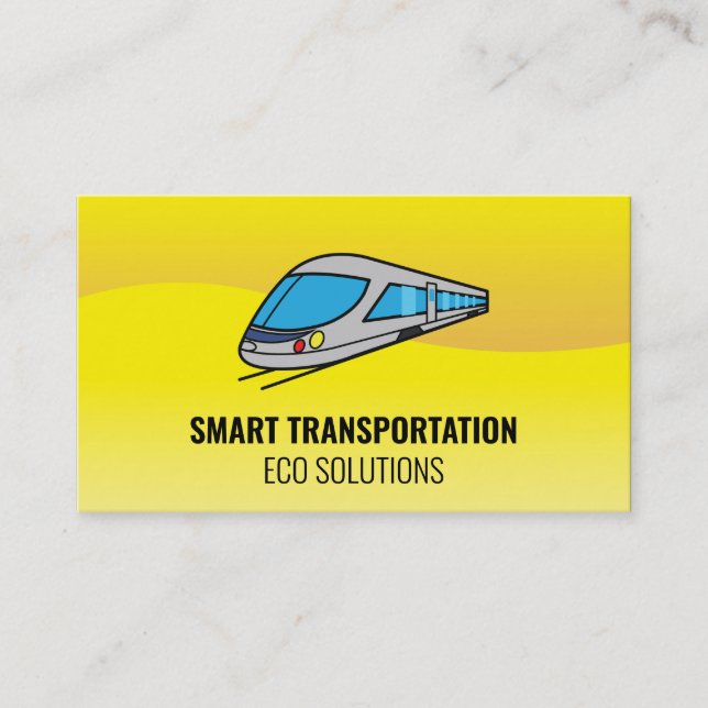 High Speed Train Business Card (Front)