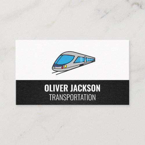 High Speed Train Business Card