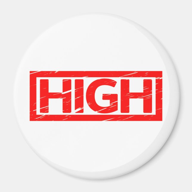 High Stamp Magnet (Front)